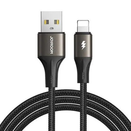 Joyroom SA25-AL3 Nabíjecí kabel USB-A (M) - Lightning (M) 3A 1.2m černá