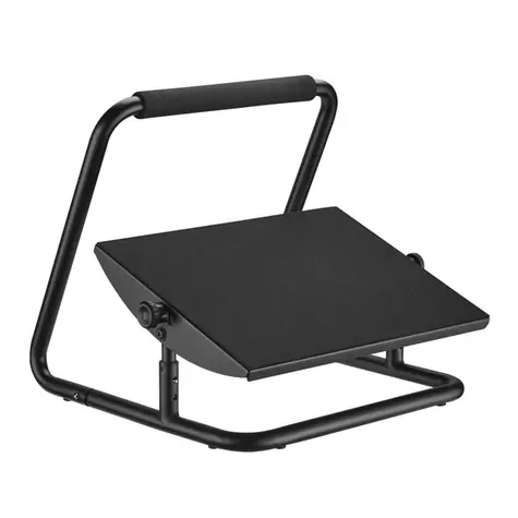 Powerton Podstavec pod nohy černá / nastavitelná výška / nosnost 25 kg