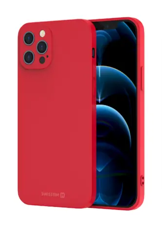 SWISSTEN SOFT JOY Pouzdro pro XIAOMI REDMI 13C 4G červená