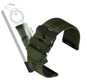 RhinoTech Náhradní řemínek pro Garmin QuickFit outdoor 26mm zelená / silikonový