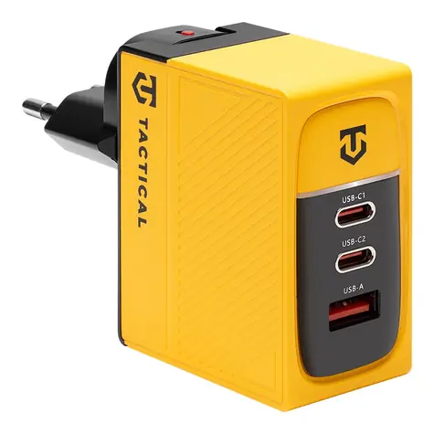 Tactical Nett Warrior GaN 100W žlutá / nabíjecí adaptér