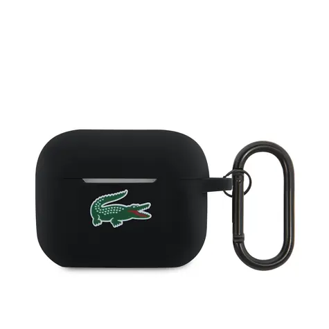 Lacoste Liquid Silicone Croc Logo Pouzdro pro AirPods Pro 2 černá