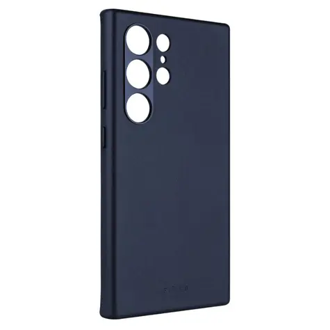FIXED Kožený zadní kryt MagLeather s podporou MagSafe pro Samsung Galaxy S24 Ultra modrá