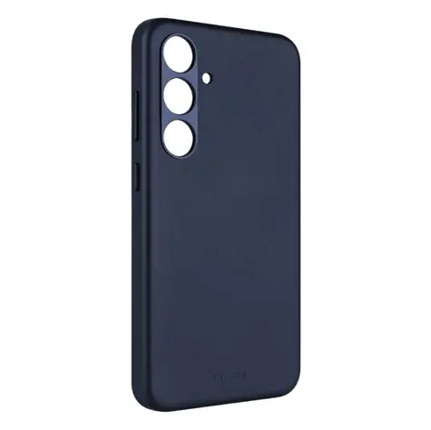 FIXED Kožený zadní kryt MagLeather s podporou MagSafe pro Samsung Galaxy S24+ modrá