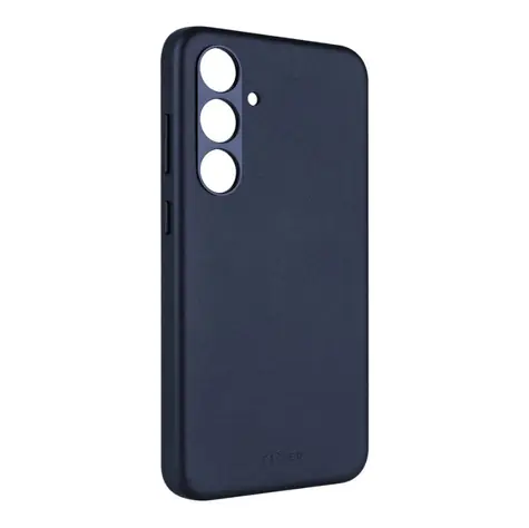FIXED Kožený zadní kryt MagLeather s podporou MagSafe pro Samsung Galaxy S24 modrá