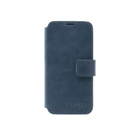 FIXED Kožené Pouzdro typu kniha ProFit pro Samsung Galaxy S24 modrá