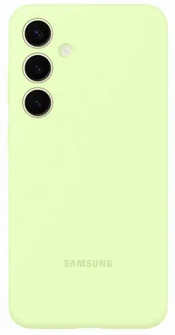Samsung Silicone Case Galaxy S24+ zelená