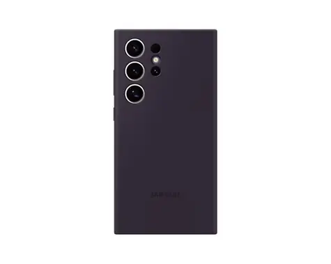 Samsung Silicone Case Galaxy S24 Ultra tmavě fialová