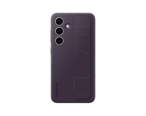 Samsung Standing Grip Case Galaxy S24 tmavě fialová