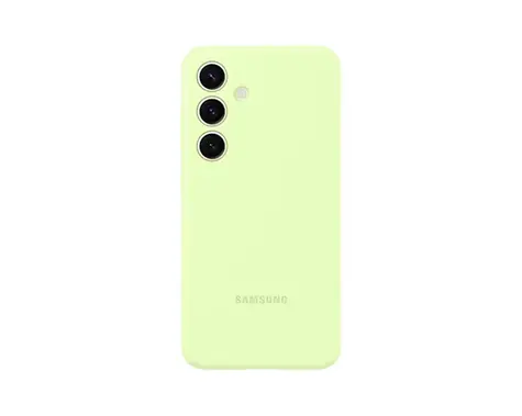 Samsung Silicone Case Galaxy S24 zelená