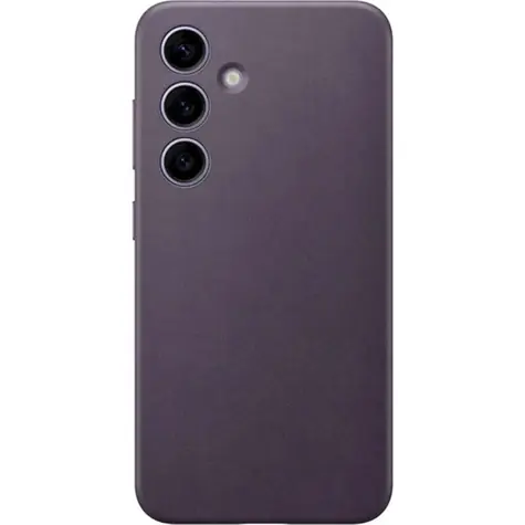 Samsung Vegan Leather Case Galaxy S24 tmavě fialová