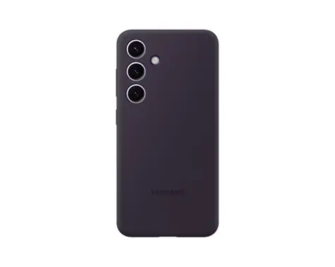Samsung Silicone Case Galaxy S24 tmavě fialová