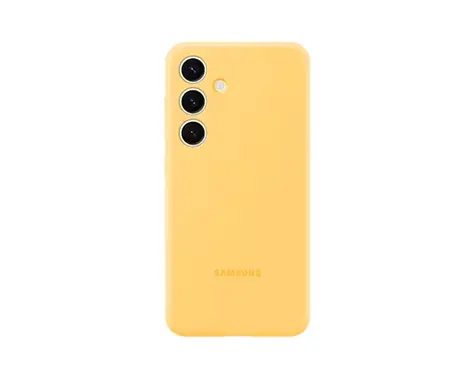 Samsung Silicone Case Galaxy S24 žlutá