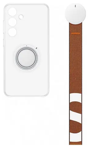 Samsung Clear Gadget Case Galaxy S24 čirá / s odnímatelným úchytem na příslušenství