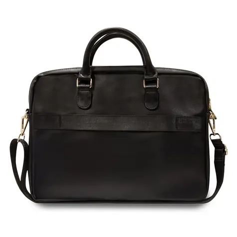Guess PU Grained 4G Metal Logo Computer Bag 15/16