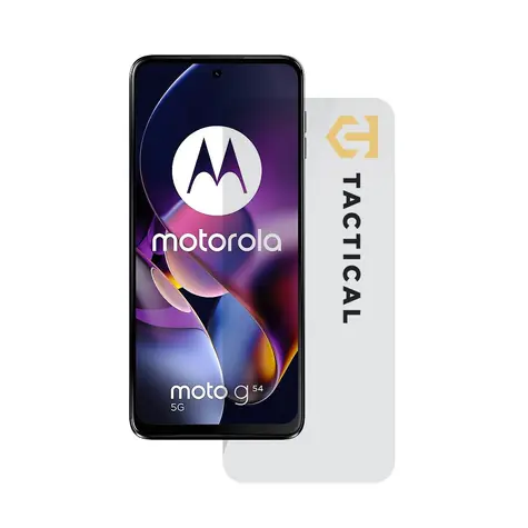 Tactical Glass Shield 2.5D sklo pro Motorola G54 5G/Power Edition čirá