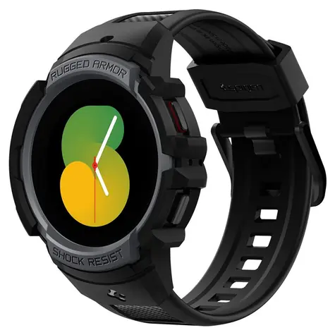 Spigen Rugged Armor Pro ochranný kryt pro Samsung Galaxy Watch 5 44mm & 4 44mm šedá