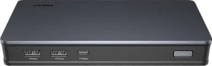 UGREEN USB-C Dokovací stanice / PD / 2x HDMI / 2x USB 3.1 / USB-C / 2x DP / RJ45