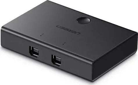 UGREEN USB Přepínač černý / 2x USB B 2.0