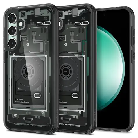 Spigen Ultra Hybrid zero one ochranný kryt pro Samsung Galaxy S23 FE černá 