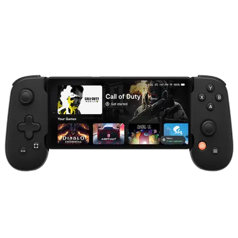 Backbone One - Mobile Gaming Controller pro USB-C černá / Herní ovladač pro mobilní telefony