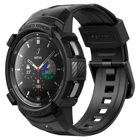 Spigen Rugged Armor Pro řemínek pro Samsung Galaxy Watch 4 Classic (46mm) černá