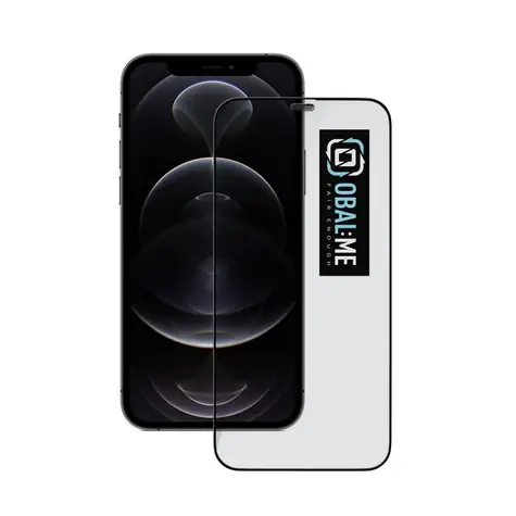 Obal:Me 5D Tvrzené Sklo pro Apple iPhone 12/12 Pro černá 