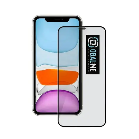 Obal:Me 5D Tvrzené Sklo pro Apple iPhone 11/XR černá 