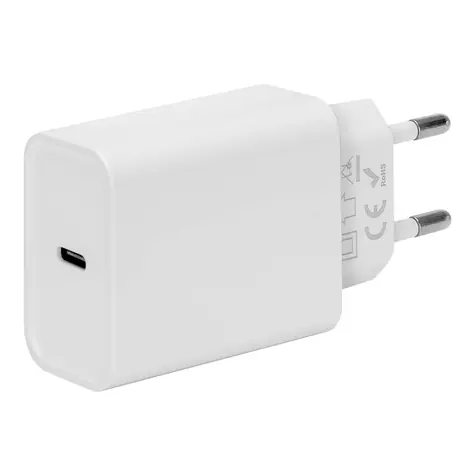 Obal:Me Cestovní Nabíječka USB-C 20W bílá