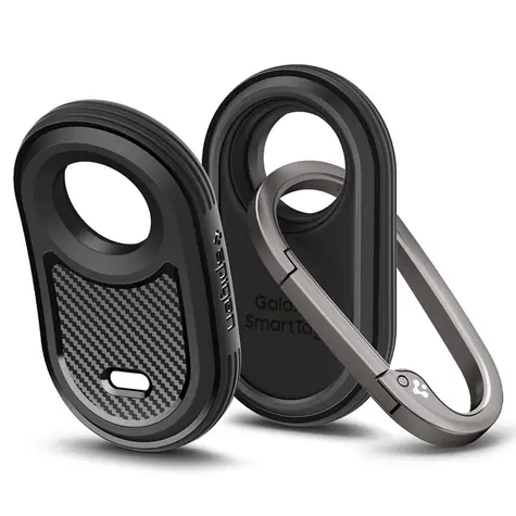 Spigen Rugged Armor ochranný kryt pro Galaxy SmartTag 2 černá