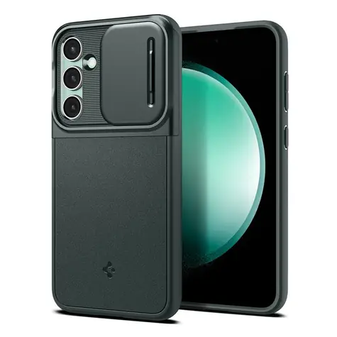 Spigen Optik Armor ochranný kryt pro Samsung Galaxy S23 FE zelená 