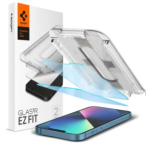 Spigen tR EZ Fit ochranné sklo pro Apple iPhone 13 Pro Max 2 ks