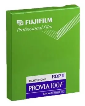 Fujifilm Provia 100 F 4x5 / Barevný inverzní film / ISO 100