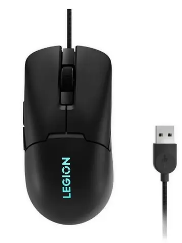 Lenovo Legion M300s černá / Drátová herní myš / 8000 DPI / USB-A / RGB