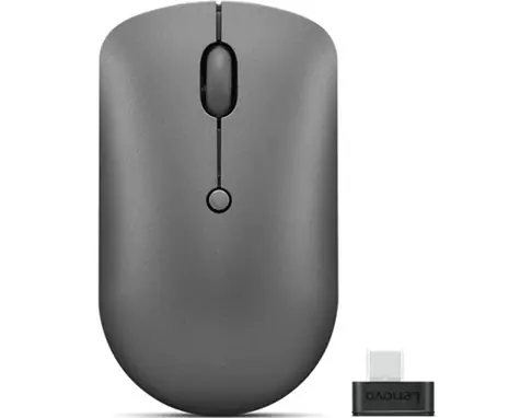 Lenovo 540 Wireless šedá / Bezdrátová myš / 2400 DPI / 2.4GHz USB-C dongle / 1x AA