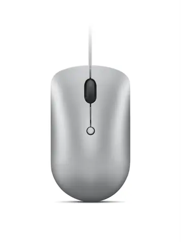 Lenovo 540 USB-C stříbrná / Drátová myš / 2400 DPI / USB-C  / 1.8m