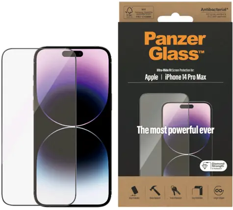 PanzerGlass UWF AB Ochranné sklo pro Apple iPhone 14 Pro Max 