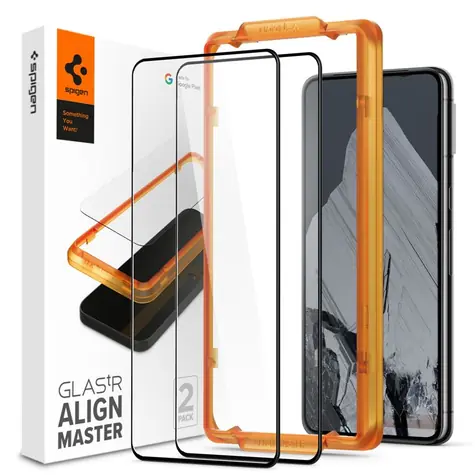 Spigen Glass tR AlignMaster ochranné sklo pro Google Pixel 8 Pro 2ks černá 