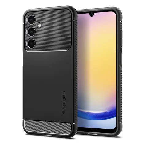 Spigen Rugged Armor ochranný kryt pro Samsung Galaxy A25 5G černá