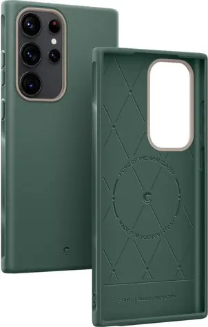 Spigen Cyrill UltraColor ochranný kryt pro Samsung Galaxy S23 Ultra zelená