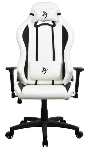 Arozzi Torretta Soft PU bílá / Herní židle / syntetická kůže / nastavitelná výška a úhel / otočná o 360°