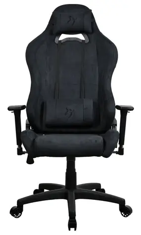 Arozzi Torretta Super Soft černá / Herní židle / látkové čalounění / nastavitelná výška a úhel / otočná o 360°