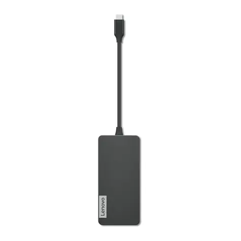 Lenovo USB C 7-in-1 Hub / 1x USB-C(M) / 1x HDMI 1.4 / 3x USB-A / čtečka karet SD/TF / 1x USB-C(F)