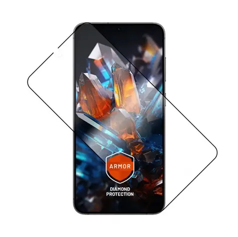 FIXED Armor Prémiové ochranné tvrzené sklo pro Samsung Galaxy S24+ černá