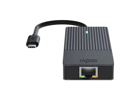 Rapoo UCM-2004 8v1 USB-C Multiport adaptér