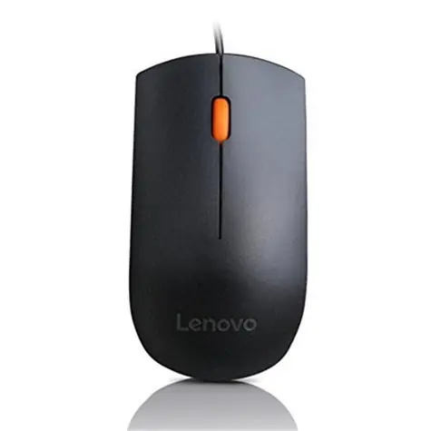 Lenovo 300 USB černá / Drátová myš / 1600 DPI / USB-A / 1.8m
