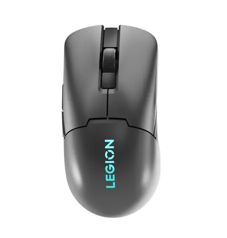 Lenovo Legion M600s šedá / Bezdrátová myš / 19000 DPI / 2.4GHz USB-A dongle / Bluetooth / RGB
