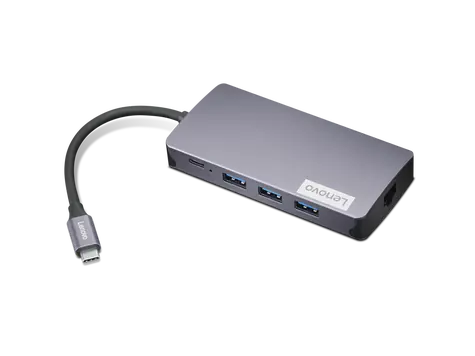 Lenovo 150 USB-C Travel Dock / 1x HDMI / 1x VGA / 3x USB-A / 1x USB-C / 1x GLAN / čtečka karet SD/TF