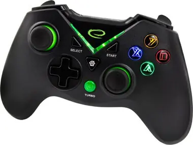 Rozbaleno - Esperanza EGG112K Major gamepad černá / bezdrátový / 12 tlačítek / pro PC & XBOX ONE & Android & PS3 / rozbaleno