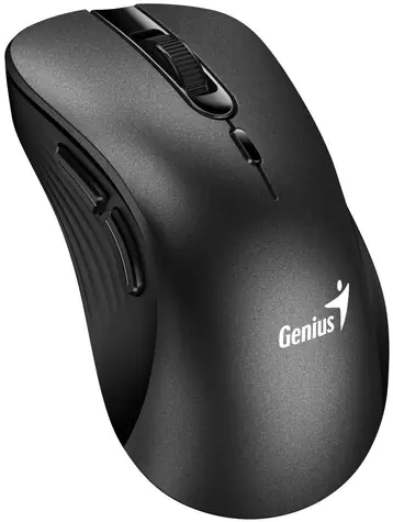 GENIUS Ergo 8100S černá / Bezdrátová myš / 1600 DPI / 2.4 GHz USB-A dongle / 1x AA
